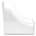 thumbnail image 2 of Sorbus Magazine Holder File Organizer, Great for Desktop, Shelf, Home or Office, White Clear, 2 of 5