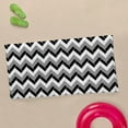 thumbnail image 4 of CafePress - Zig Zag Pattern - Large Beach Towel, Soft 30"x60" Towel with Unique Design, 4 of 4