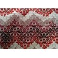 thumbnail image 4 of oneOone Cotton Silk Maroon Fabric Turtle Block Fabric For Sewing Printed Craft Fabric By The Yard 42 Inch Wide, 4 of 4