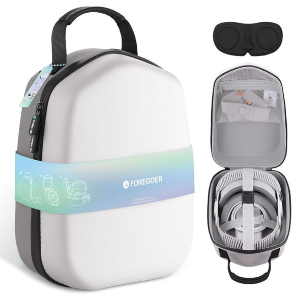 Funda de transporte FOREGOER para Meta Quest 3S/Quest 3/Oculus Quest 2