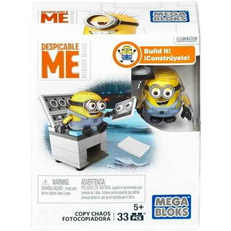 Mega Bloks Despicable Me Copy Chaos Buildable Minion Figure