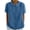 Navy, variant on Staron Women Linen Shirts Summer Casual Loose Blouse Collared Short Sleeve Solid Basic Vacation Travel Tops, Hot Pink M