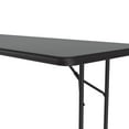 thumbnail image 4 of Correll CF3060PX-55 0.75 in. High Pressure Rectangular Top Folding Tables, Montana Granite - 30 x 60 in., 4 of 4
