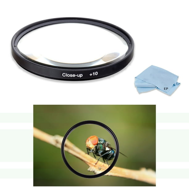 High Definition 49mm 10 Macro Close Up Filter For Sony 55mm F1 8 Sonnar T Fe Za Full Frame Prime Lens Sony Alpha Sel1855 E Mount 18 55mm F3 5 5 6 Oss Lens Walmart Com