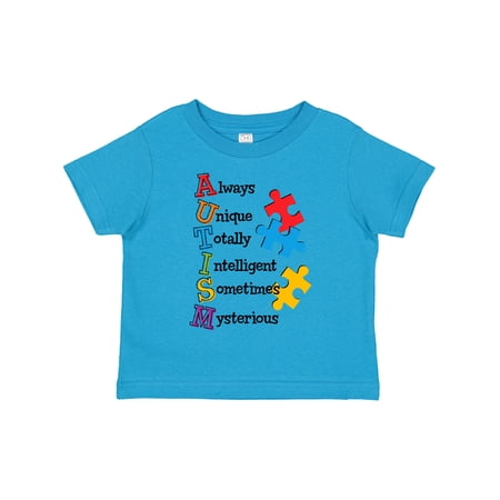 Inktastic Autism Acrostic Boys or Girls Toddler T-Shirt