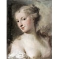 thumbnail image 2 of Carriera, Rosalba 19x24 White Modern Wood Framed Museum Art Print Titled - Diana, 2 of 4