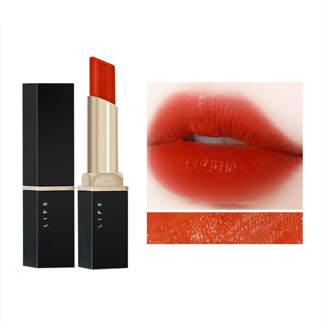 SIfdSeng Lip Plumper Gloss Red Lipstick Non Staining Cup Lipstick Non Fading Velour Small Black Tube Lipstick Color Makeup Non Fading Lipstick Lip Stains