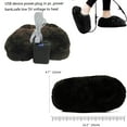 thumbnail image 1 of Indoor Heated Slippers For Men And Women USB Electric Heated Up Cold Weather House Shoes Comfortable Warming Slippers, 1 of 8