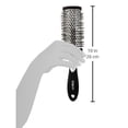 thumbnail image 2 of Conair Velvet Touch Thermal Round Brush, Medium To Long Hair Of All Textures, 1 ea (Pack of 3), 2 of 2