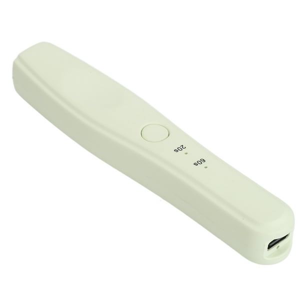 Mini Lámpara De Curado De Gel De Uñas, Mini Lámpara Secadora De Uñas De Mano Recargable Por USB, Secado Recogido, Agarre Cómodo Para Principiantes