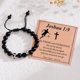 thumbnail image 4 of Pulsera Miss Chipmunk Soccer con cuentas cruzadas, ajustable, 4 of 6
