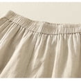 thumbnail image 4 of Boxer Shorts for Women 10 Pack Women’s Ruffle Home Shorts Elastic Waist Lace Shorts Summer Casual Home Sleepwear Loungewear Bottoms Beige XXL, 4 of 9