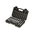 thumbnail image 4 of TEKTON 3/8 Inch Drive Shallow and Deep 6-Point Socket and Ratchet Set with Case, 34-Piece (1/4 - 1 in.) | SKT15101, 4 of 7