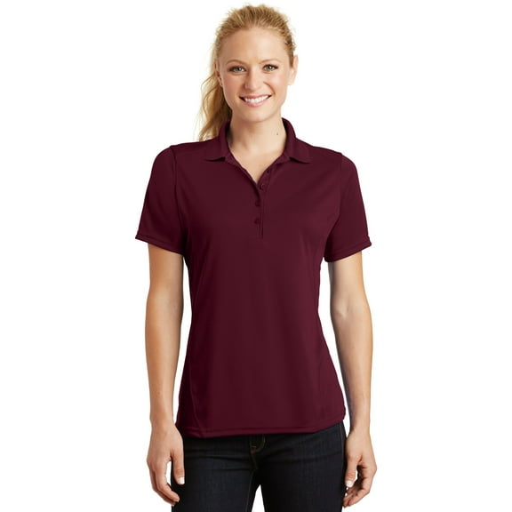 Sport-Tek L475 Ladies Dry Zone Raglan Accent Polo Shirt