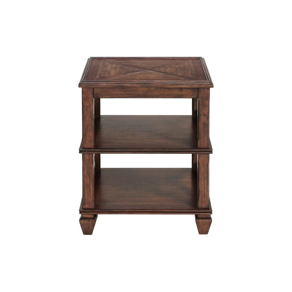 Alaterre Furniture Stockbridge 4-Piece Wood Living Room Table Set