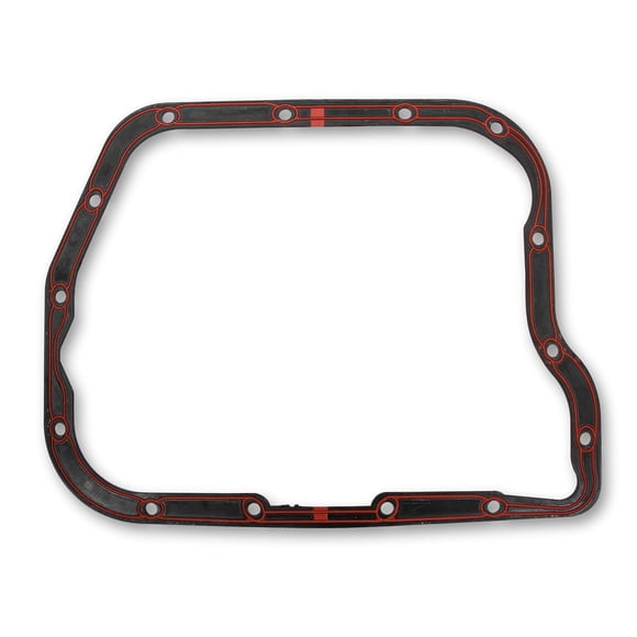 Mr. Gasket 61090MRG Automatic Transmission Oil Pan Gasket Molded Rubber Over Glass Filled Nylon Carrier Reusable Gasket Automatic Transmission Oil Pan Gasket