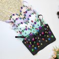 thumbnail image 3 of Women Spaghetti Strap Push Up Padded Corsets Camisole Colorful Rhinestones Beaded Fish Boned Bustier Crop Top Clubwear 40 light green, 3 of 5