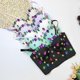 thumbnail image 3 of Women Spaghetti Strap Push Up Padded Corsets Camisole Colorful Rhinestones Beaded Fish Boned Bustier Crop Top Clubwear 40 light green, 3 of 5