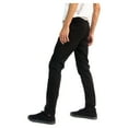 thumbnail image 4 of Alta Designer Fashion Mens Slim Fit Skinny Denim Jeans - Black - Size 28, 4 of 8