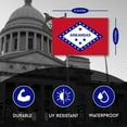 thumbnail image 3 of Magnet Me Up Kansas US State Flag Vinyl Automotive Magnet Decal, 4x6 Inches, 3 of 7