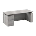 thumbnail image 1 of Stratus 72W Standing Desk with File Cabinet in Platinum Gray - Engineered Wood, 1 of 8