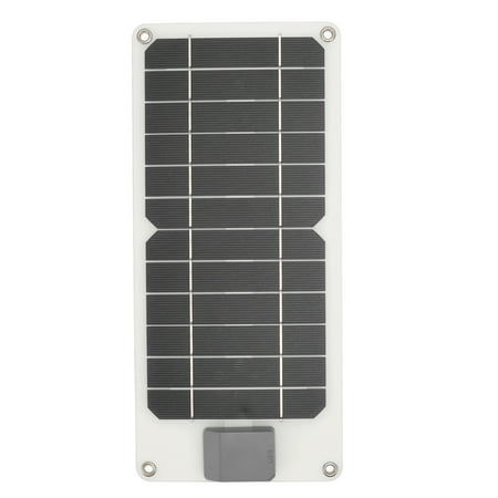 

5V 6W USB Solar Panel Charger IP67 Outdoor Waterproof Mini Monocrystalline Silicon Solar Panel Charger GKM320 145W White