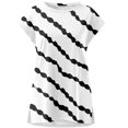 thumbnail image 3 of Birdeem T-Shirt Décontracté Mode pour Femmes Col Rond Manches Courtes Ample, 3 of 7