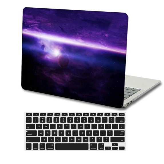 KSK KAISHEK Hard Shell for MacBook Pro 13" with Retina Display No Touch No CD-ROM + Black Keyboard Cover Model: A1502 & A1425 Galaxy A 0405