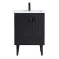thumbnail image 2 of Venezian Collection - 24" Single Black Bathroom Vanity, - Black Handles.&nbsp;, 2 of 9