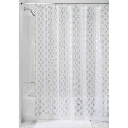 Interdesign Florence Decorative Peva Shower Curtain Liner