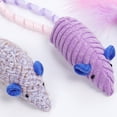 thumbnail image 3 of Interactive Cat With Sound 3 Pack Teaser Wand Chew Proof Boredom And Care For Indoor Cats, 3 of 7