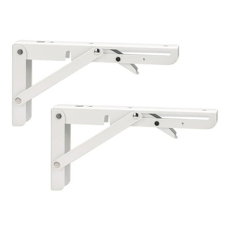 

LYUCRAZ Bracket Wall Bracket Partition Folding Shelf， Foldable Triangular Partition Bracket Clotheslines