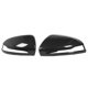 thumbnail image 2 of 1pair Rearview Mirror Cap Left Right Side Wing Mirror Cover Replacement for Benz C?Class W205 2014 to 2021 LHD Carbon Fiber Style, 2 of 5