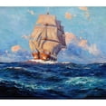 thumbnail image 2 of Anton Otto Fischer 22x20 Gold Ornate Framed and Double Matted Museum Art Print Titled - Marine (1925), 2 of 4
