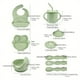 thumbnail image 2 of Silicone Tableware Sets A Full Set Of Children's Owl Dinner Plate Separated Dinner Plate Baby Dinner Plate Auxiliary Food Box Mother And Baby Supplies Baby Feeding Sets Children's Silicone Suction Cu, 2 of 5