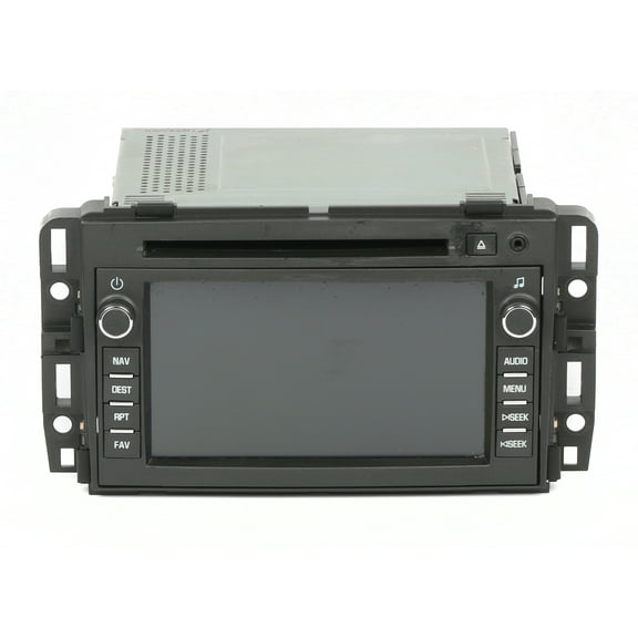 Restored Buick 2006-07 Lucerne Radio AMFM CD DVD w Aux Input & Navi 15223392 U3U Unlocked (Refurbished)