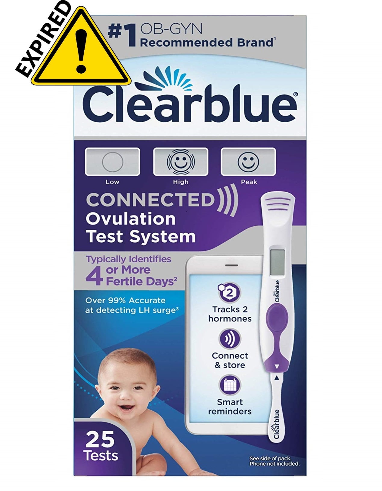 Clearblue Connected Ovulation Test System Featuring Bluetooth 