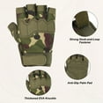 thumbnail image 3 of Guantes sin dedos para hombres Uxcell, guantes de medio dedo, guantes transpirables para entrenamiento, camuflaje, 1 par, XL, 3 of 6