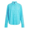 thumbnail image 2 of Chaps Women's Shirt - Classic Fit Button Down Long Sleeve Shirt (XS-XXL), 2 of 7