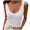 White, variant on GDREDA Seamless Yoga Tanks Women's Ribbed Knit Tank Top Sleeveless Neck Casual Shirt For Summer Women's Tanks & Camis Black,M