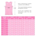 thumbnail image 3 of Cooraby 5 Pieces Girls Dance Tank Tops Toddler Racerback Sleeveless Top Girl Undershirts for Ballet Gymnastics 2T-16Years, 3 of 8