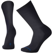 SmartWool Men's Heathered Rib Socks (Deep Navy Heather) Medium