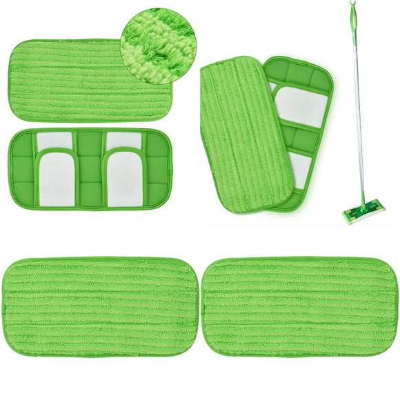 Weerihhol Sweeper Flat Mop Cloth Dry And Wet Mop Head 12 Inch Mop Accessories Cedar Mop Stick Flat Mop Covers Floor Mops for Cleaning 360 Mop Head Swifter Dry Pads Soap Sheets Cedar Mop Head