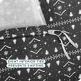 thumbnail image 5 of Bare Home Flannel Duvet Cover Set - 100% Flannel Cotton - Double Brushed - Queen, Winter Alpine White, 5 of 6