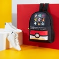 thumbnail image 2 of Mochila escolar Pokémon Kids Pikachu Eevee Pokeball, 2 of 6
