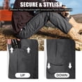 thumbnail image 4 of Pantalones cargo FREE SOLDIER resistentes al agua para hombre, color gris clásico, 4 of 7