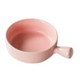 thumbnail image 1 of Aedtie Tableware Baked Rice Bowl Wind With Handle Baking Baking Bowl Pasta Plate Simple Household Cutlery Soup Noodle Bowl Bowl, 1 of 7