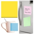 thumbnail image 2 of MesaSe  tool 3*3 feet tearable super sticky notes bright colors 100 sheets post-it note, 2 of 2