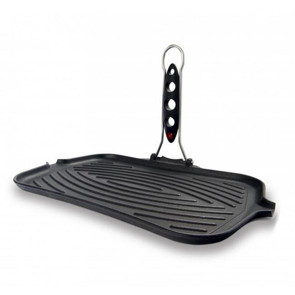 Rectangular Cast Iron Grill with thermal Indicator