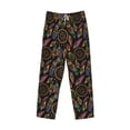 thumbnail image 5 of Balery Decorative Feathers print Men's Pajama Pants,Ultra Lightweight Pjs,Lounge Pant-X-Large, 5 of 9